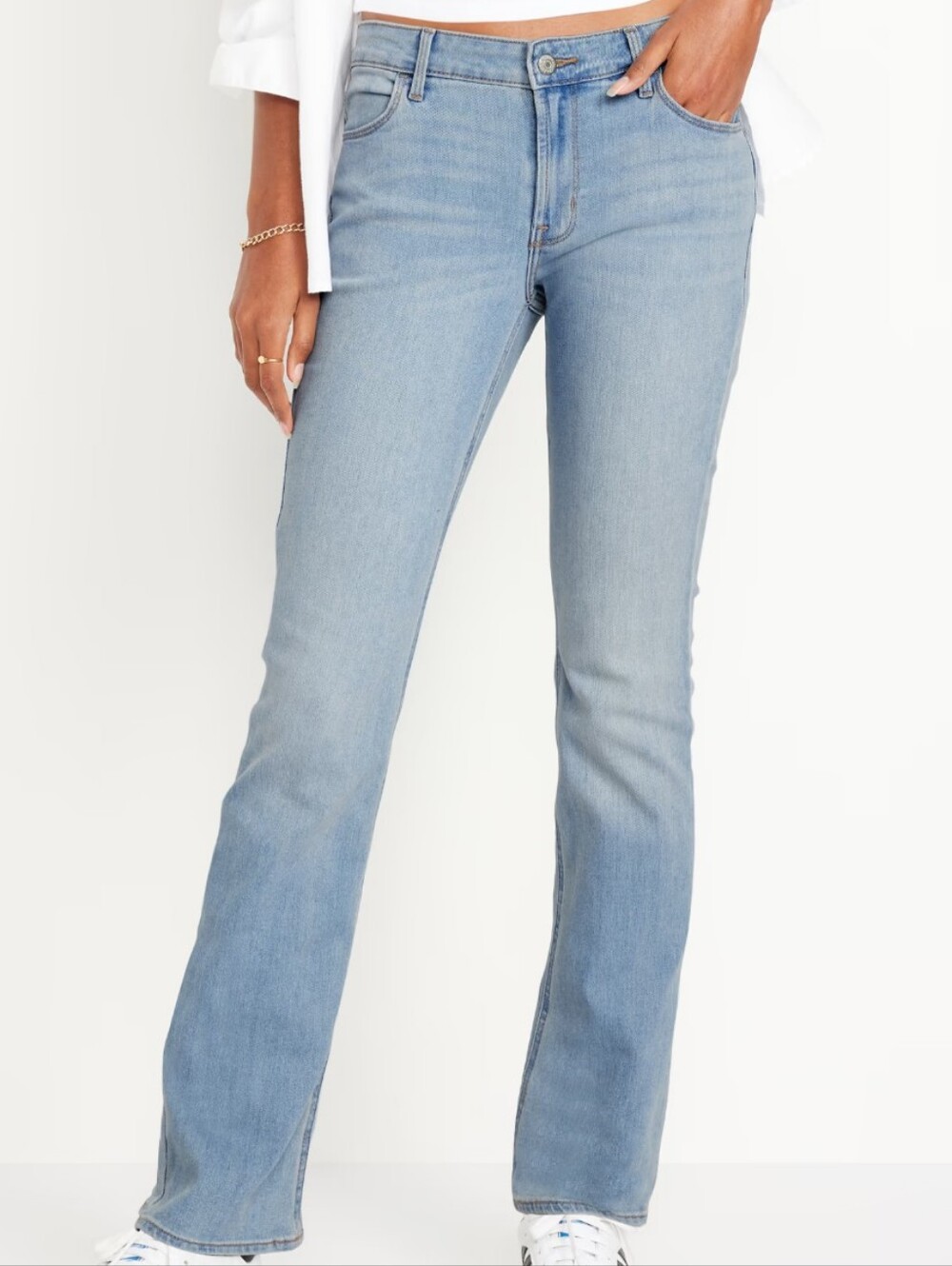Old Navy Light Blue Boot-Cut Jeans